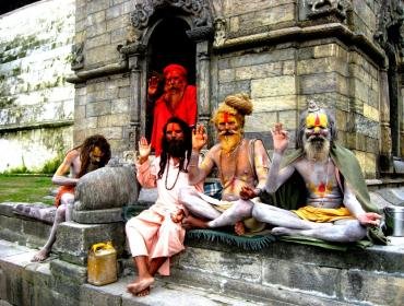 Pashupatinath-Templ-sadu 