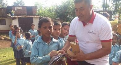 Student Handed Over For His Materials