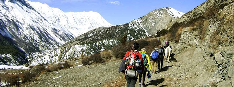 Trekking in Himalayas of Nepal