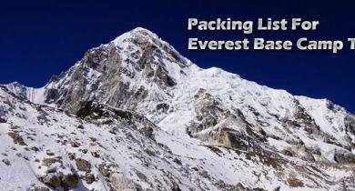packing-list-for-everest-base-camp-trek 