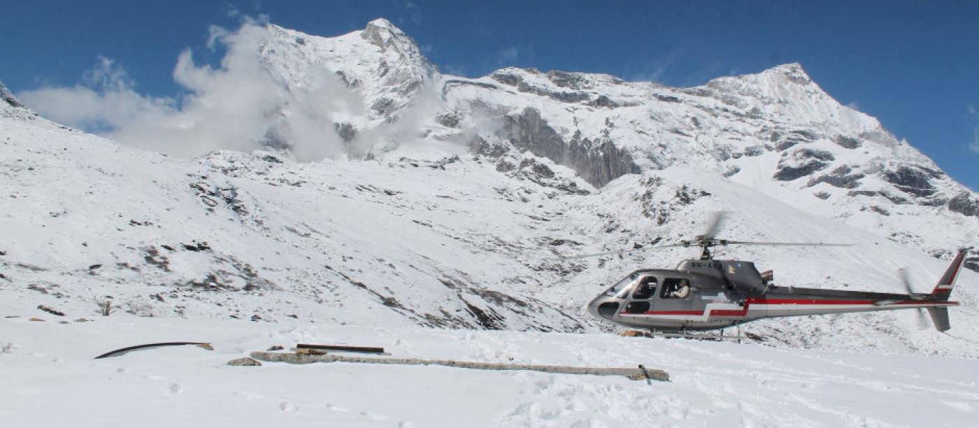 Heli tour in nepal 