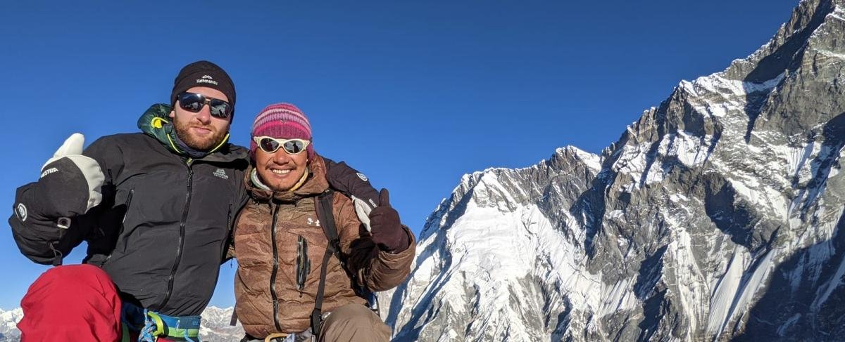Island peak climbing with everest base camp